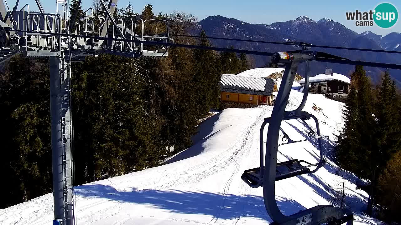 Webcam Kranjska Gora VITRANC 2 upper station