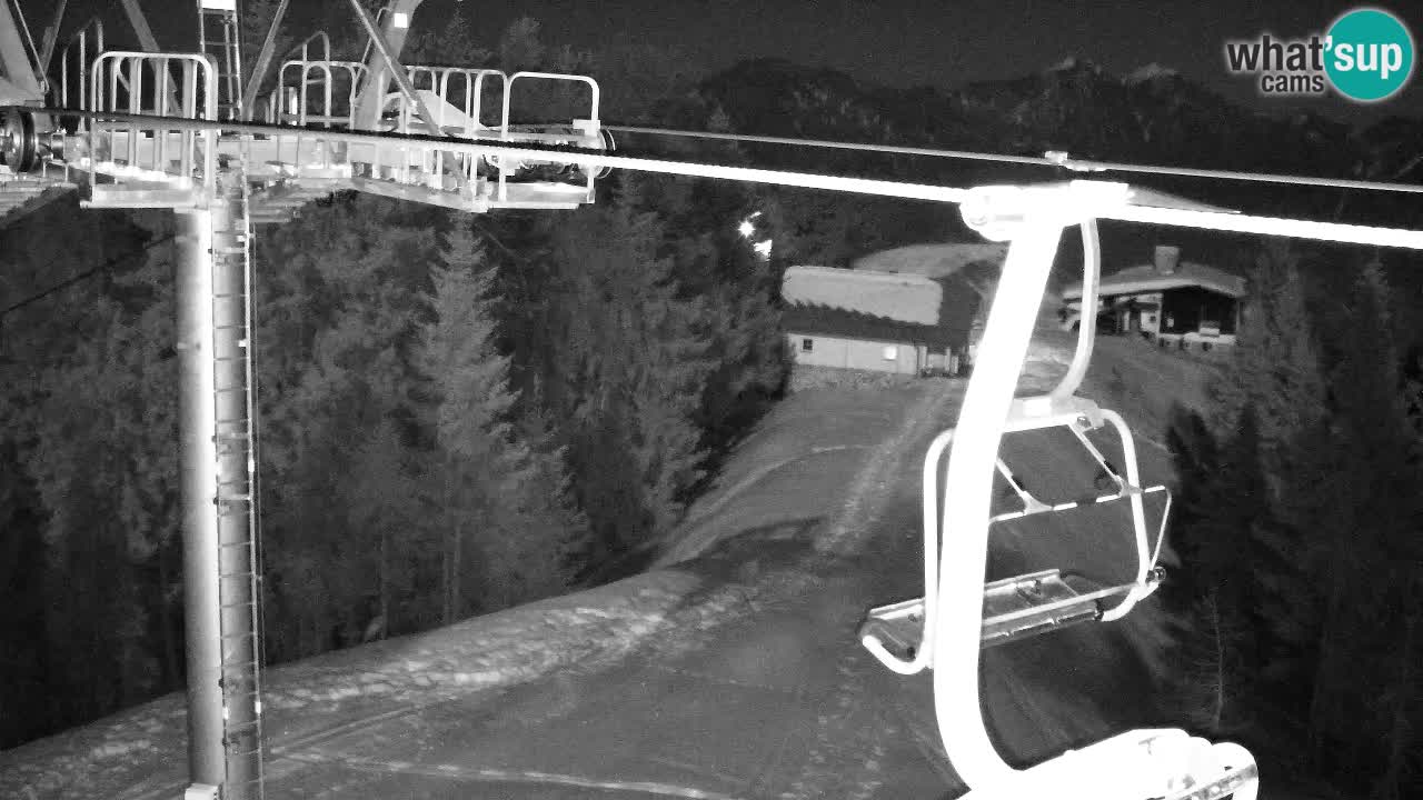 Webcam Kranjska Gora VITRANC 2 | station supérieure
