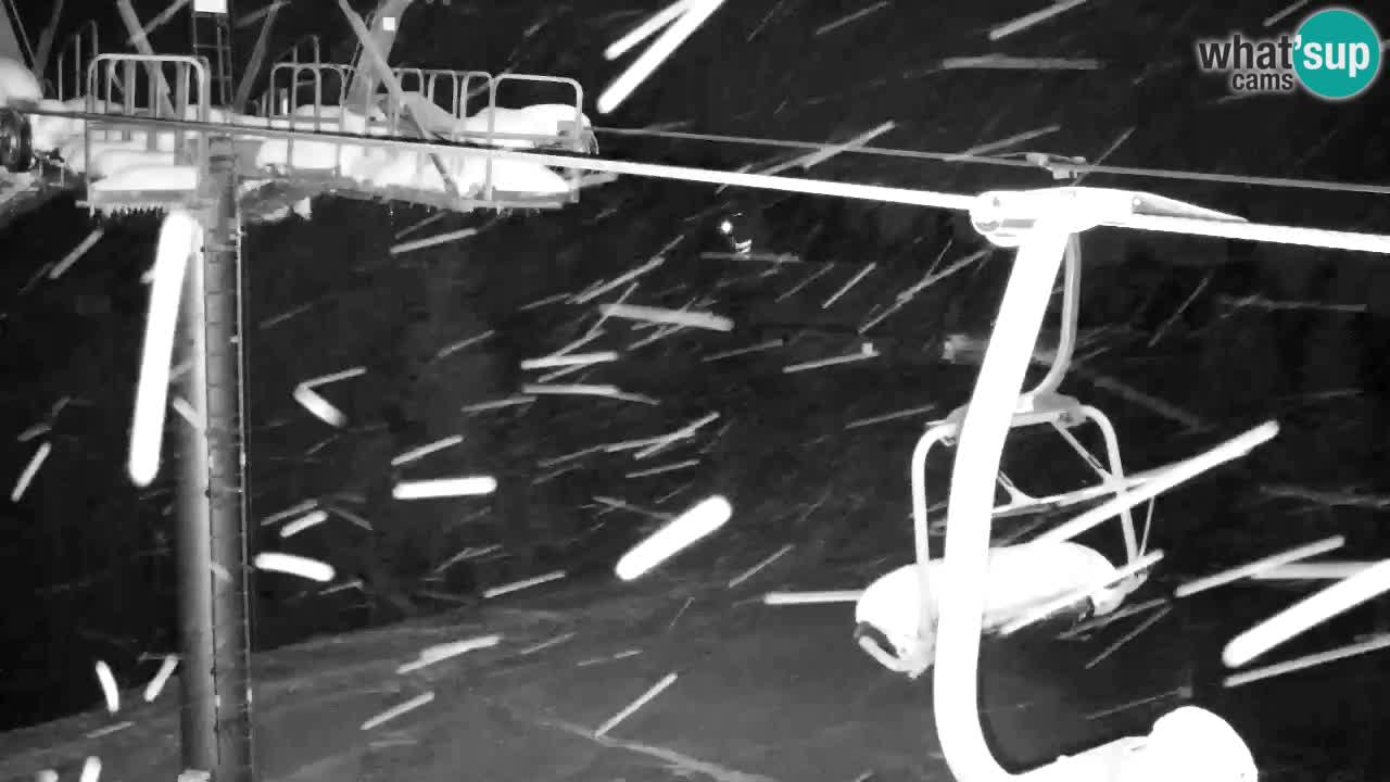 Web kamera Kranjska Gora VITRANC 2 | gornja postaja