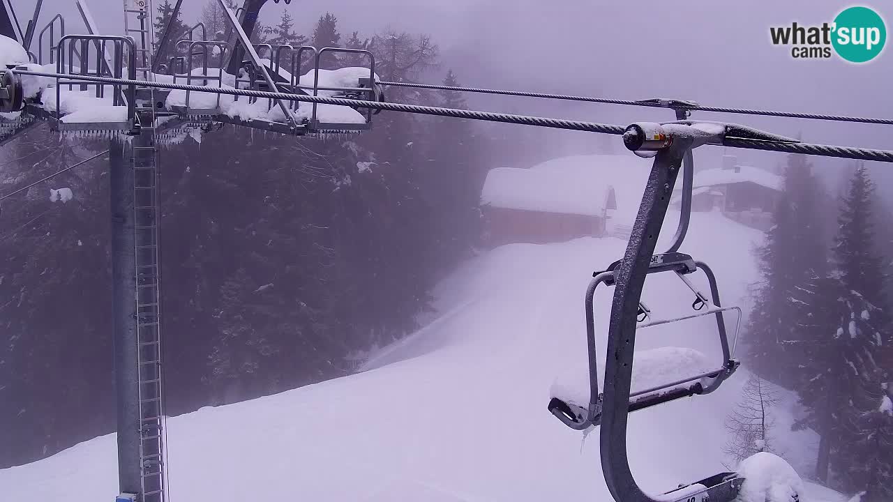 Webcam Kranjska Gora VITRANC 2 upper station
