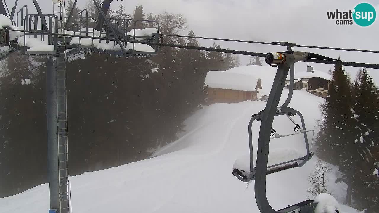 Webcam Kranjska Gora VITRANC 2 | station supérieure
