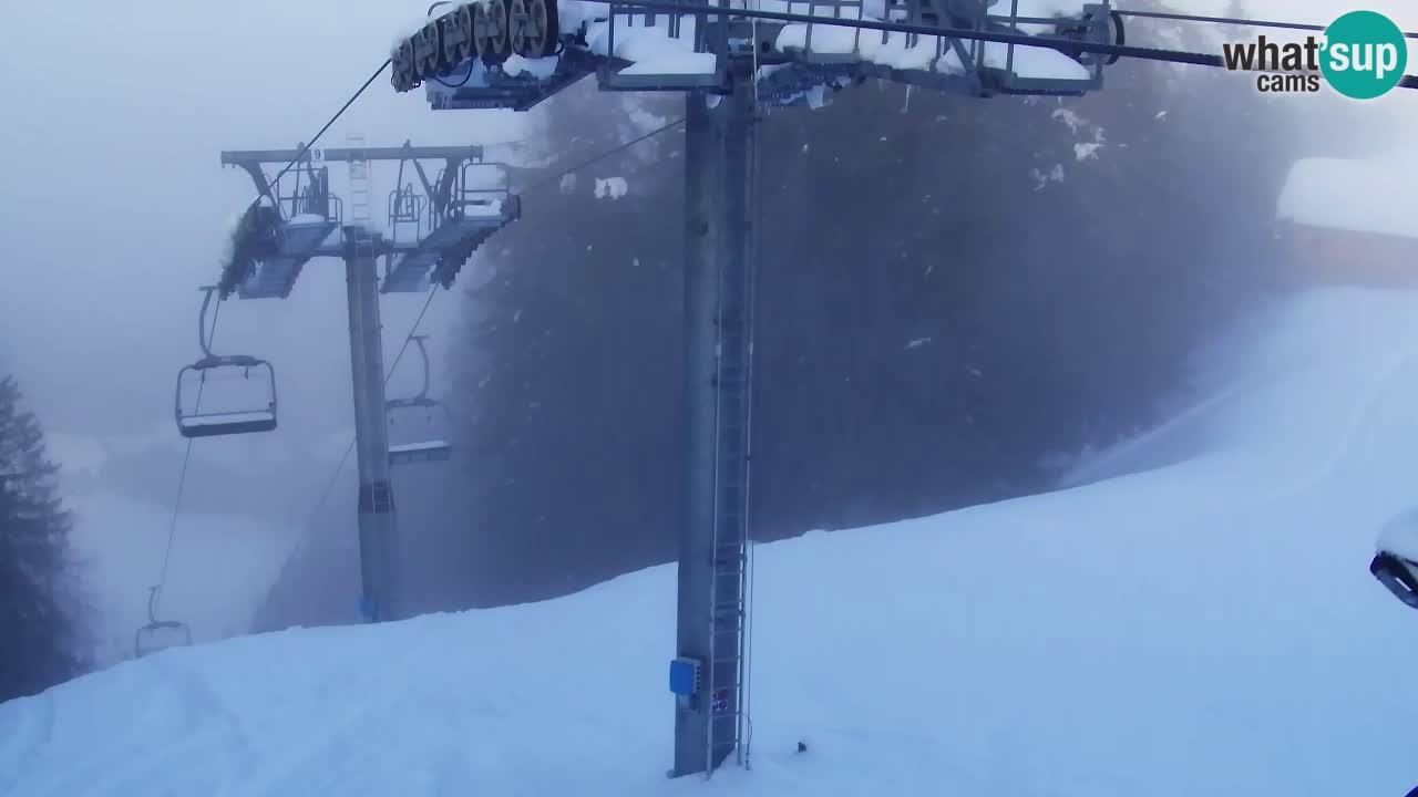 Webcam Kranjska Gora VITRANC 2 | station supérieure