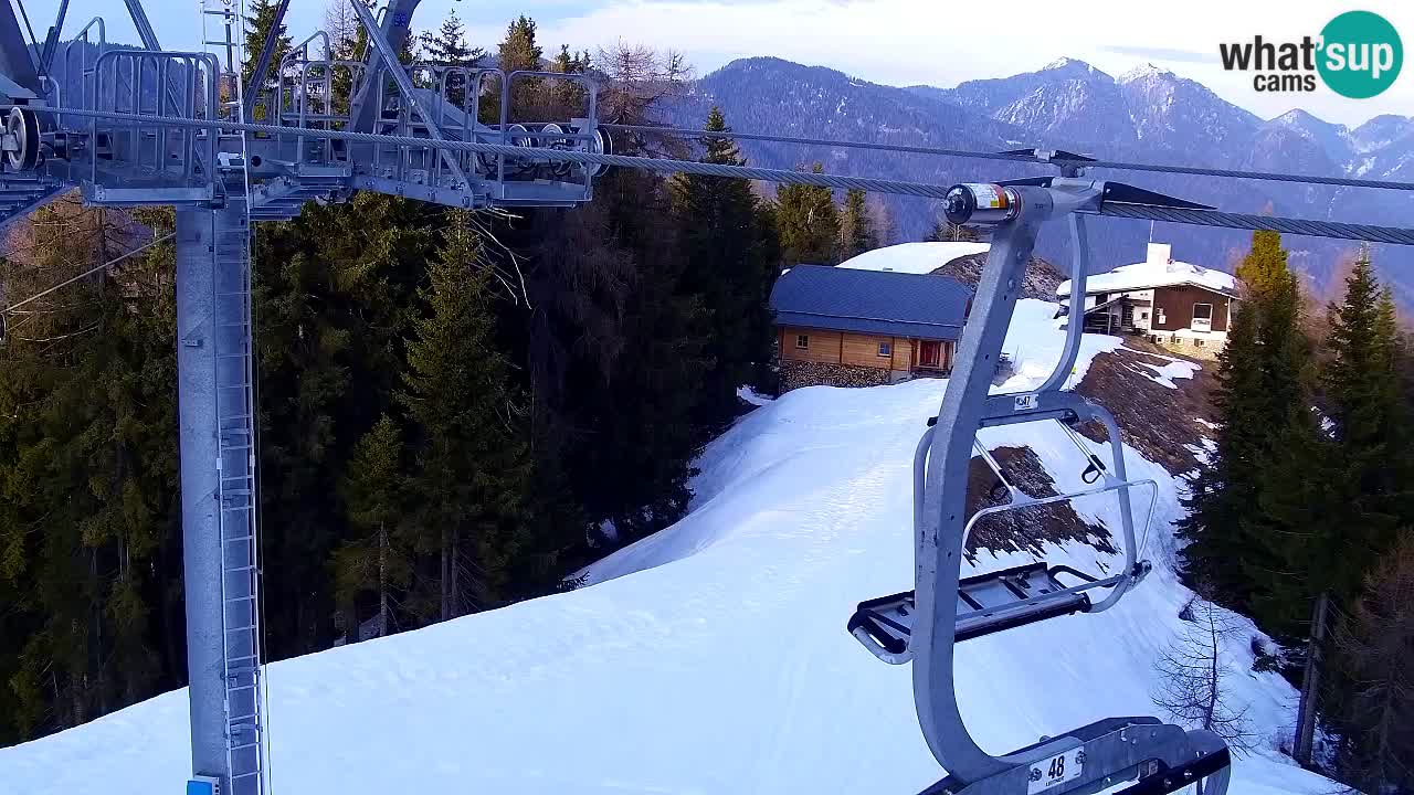 Webcam Kranjska Gora VITRANC 2 upper station