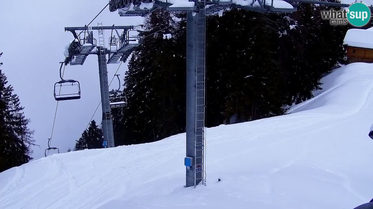 Webcam Kranjska Gora VITRANC 2 | station supérieure