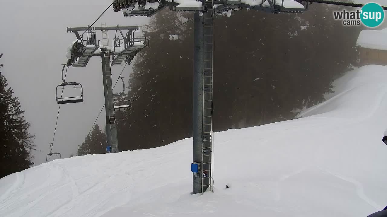 Webcam Kranjska Gora VITRANC 2 upper station
