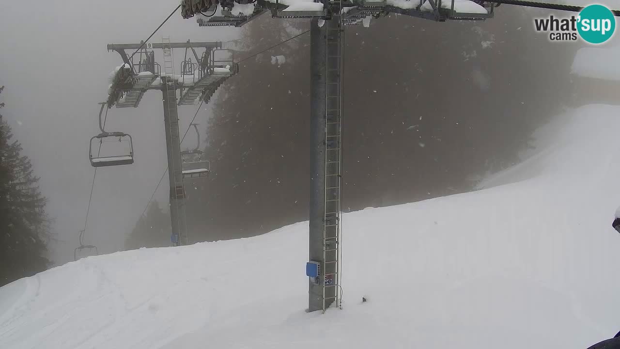 Webcam Kranjska Gora VITRANC 2 upper station