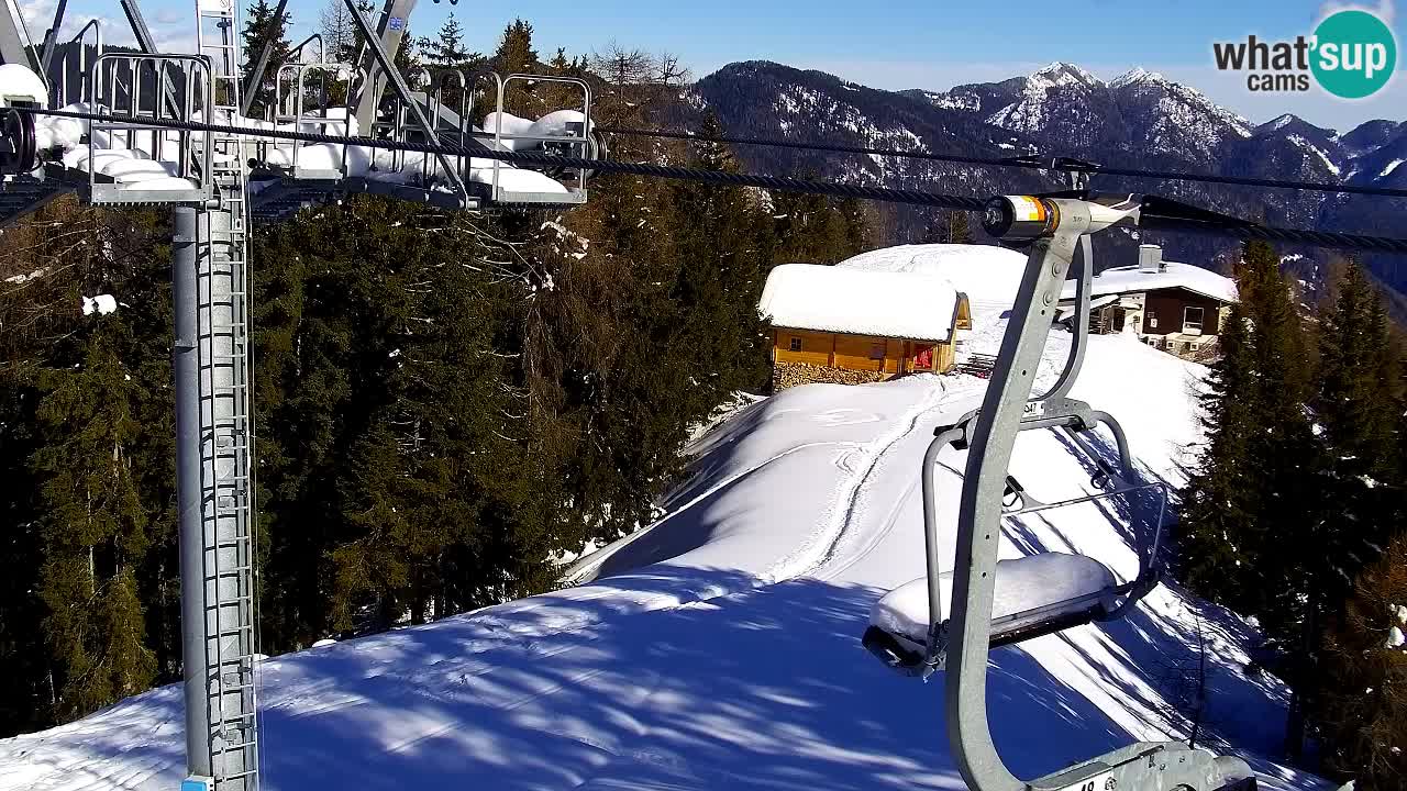 Kranjska Gora webcam VITRANC 2 | Bergstation
