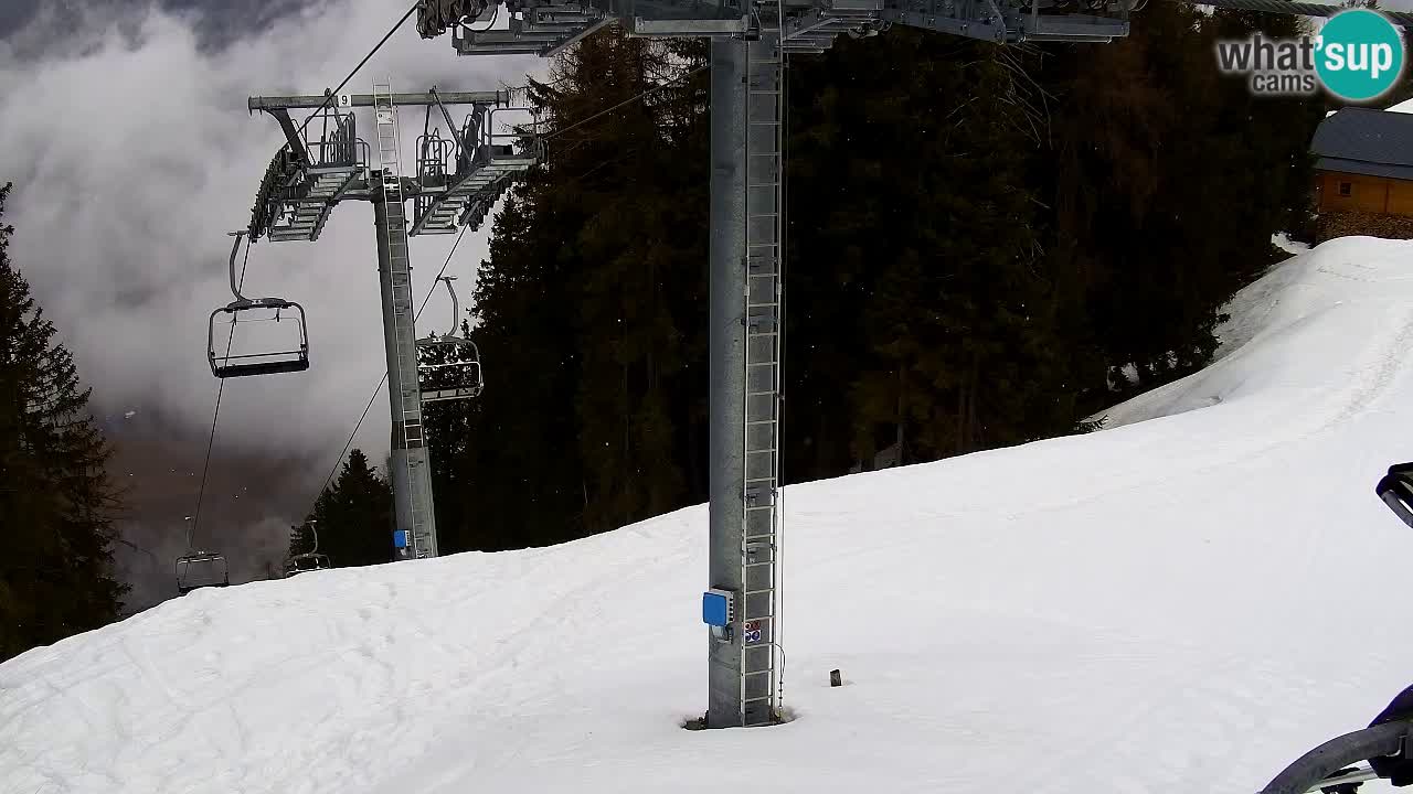 Webcam Kranjska Gora VITRANC 2 upper station