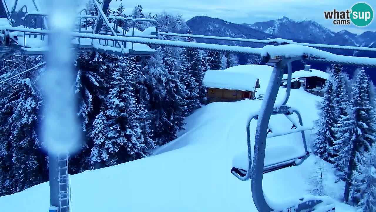 Webcam Kranjska Gora VITRANC 2 | Station supérieure