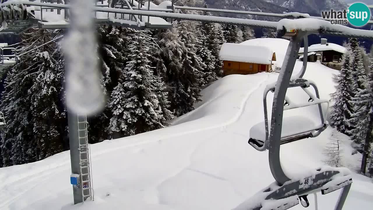 Webcam Kranjska Gora VITRANC 2 | Station supérieure