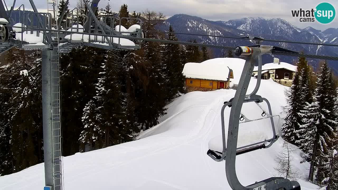 Kranjska Gora webcam VITRANC 2 | Bergstation
