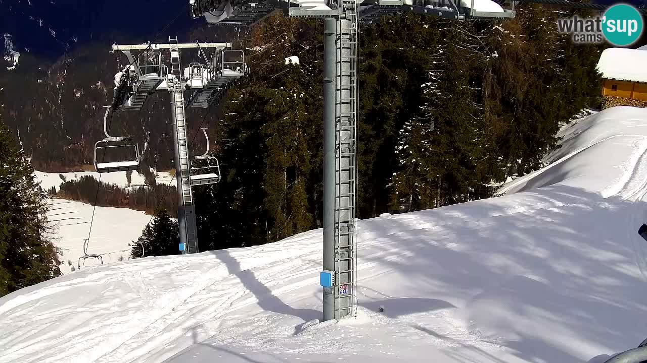 Webcam Kranjska Gora VITRANC 2 | Station supérieure