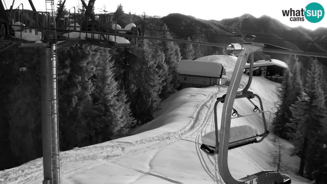 Webcam Kranjska Gora VITRANC 2 | Station supérieure