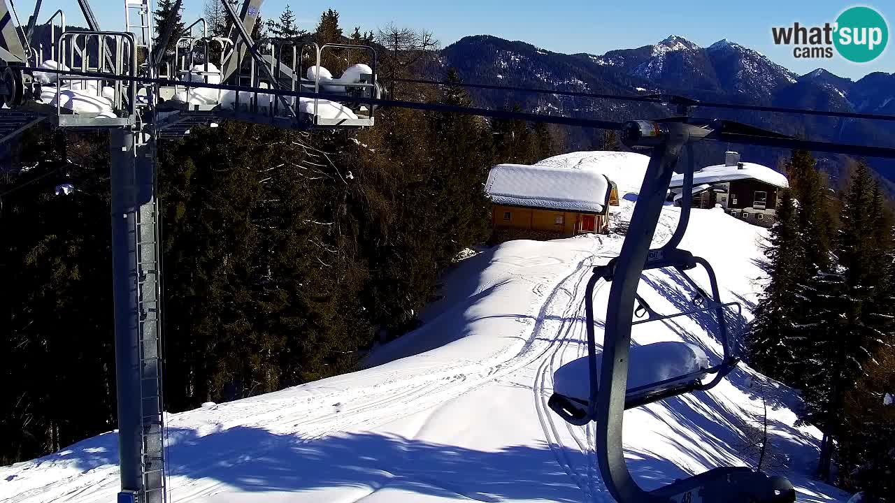Webcam Kranjska Gora VITRANC 2 | Station supérieure