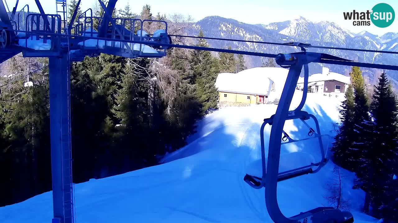 Webcam Kranjska Gora VITRANC 2 upper station
