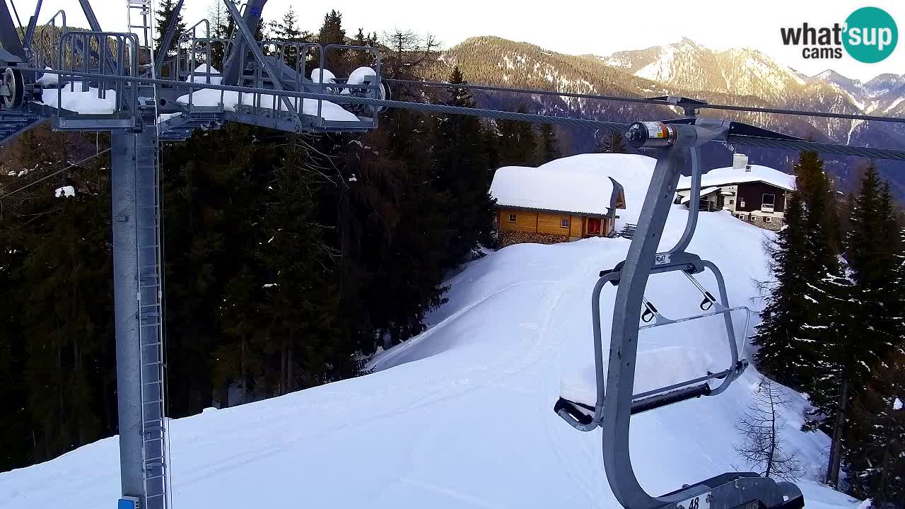 Webcam Kranjska Gora VITRANC 2 | station supérieure