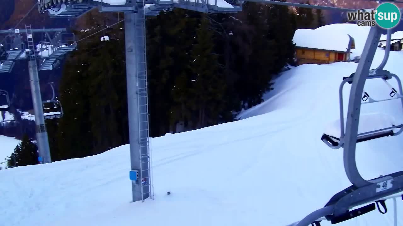 Webcam Kranjska Gora VITRANC 2 upper station