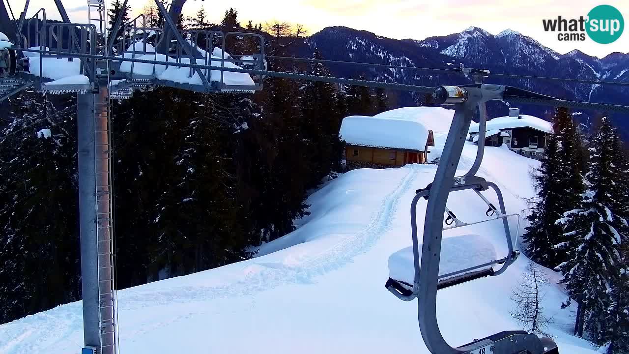Webcam VITRANC 2 | Kranjska Gora – stazione superiore