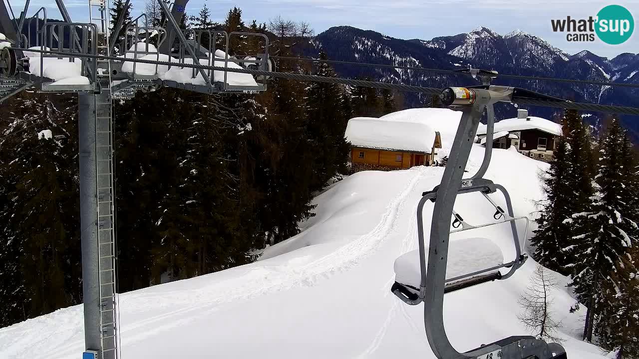 Webcam Kranjska Gora VITRANC 2 upper station