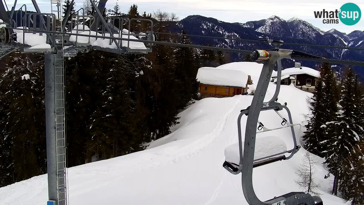 Webcam VITRANC 2 | Kranjska Gora – stazione superiore