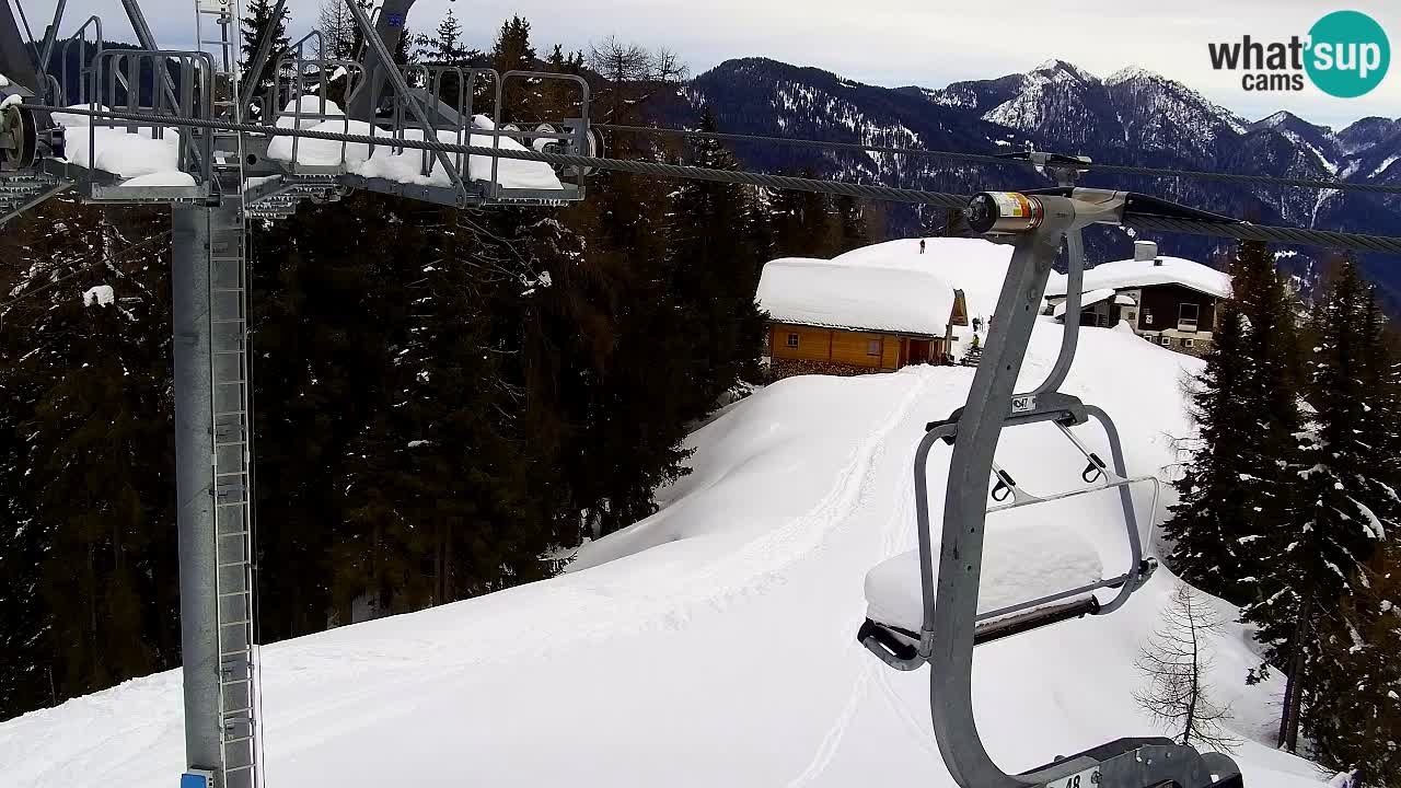 Webcam Kranjska Gora VITRANC 2 upper station