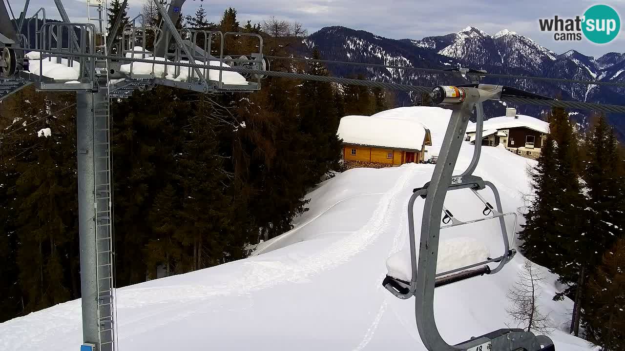 Webcam VITRANC 2 | Kranjska Gora – stazione superiore