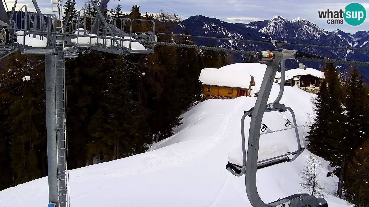 Webcam VITRANC 2 | Kranjska Gora – stazione superiore