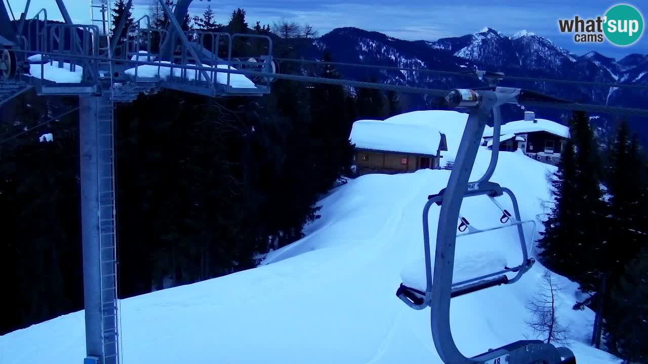 Webcam VITRANC 2 | Kranjska Gora – stazione superiore