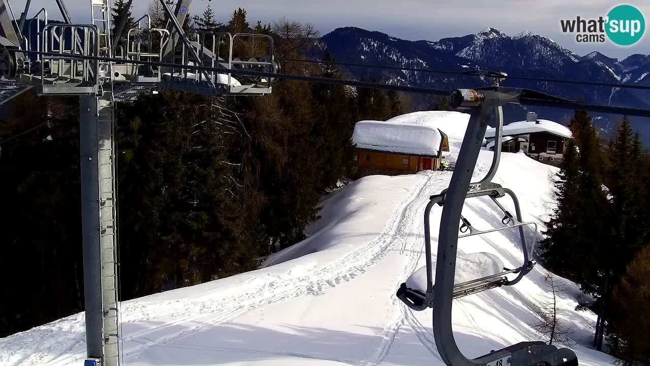 Webcam Kranjska Gora VITRANC 2 upper station