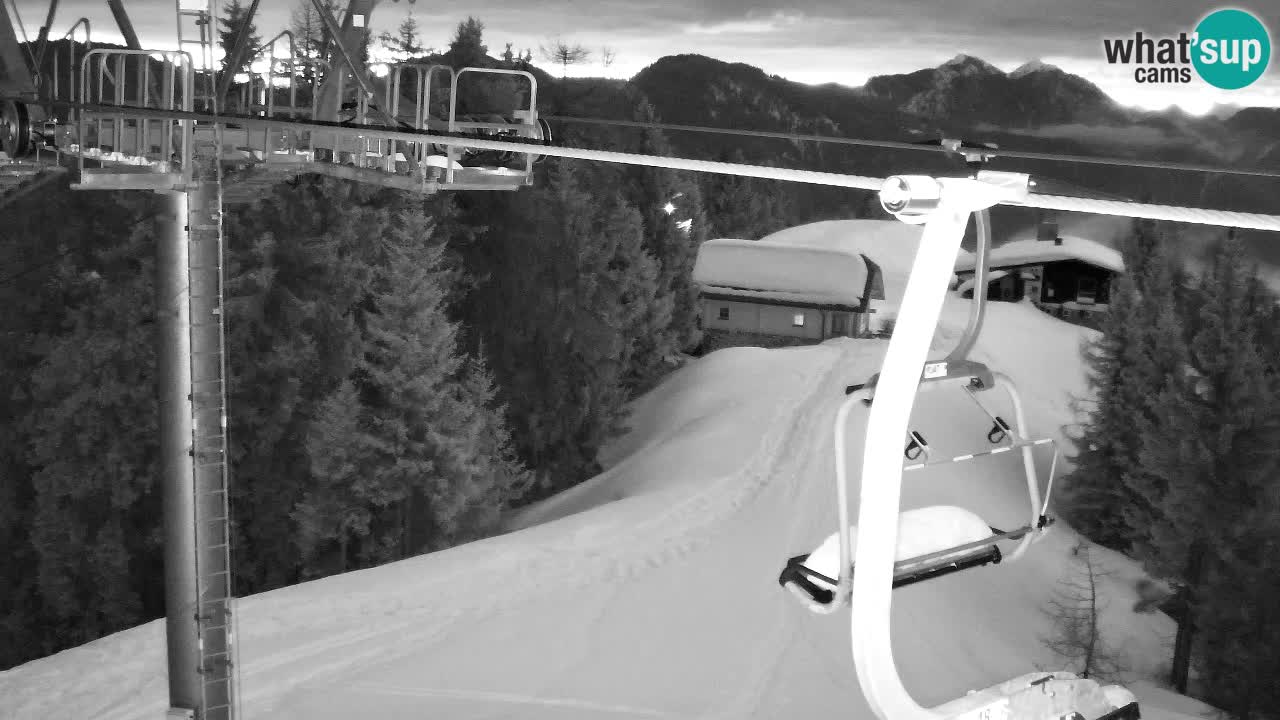 Webcam Kranjska Gora VITRANC 2 upper station