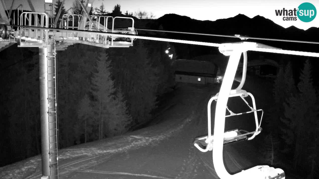 Webcam Kranjska Gora VITRANC 2 upper station