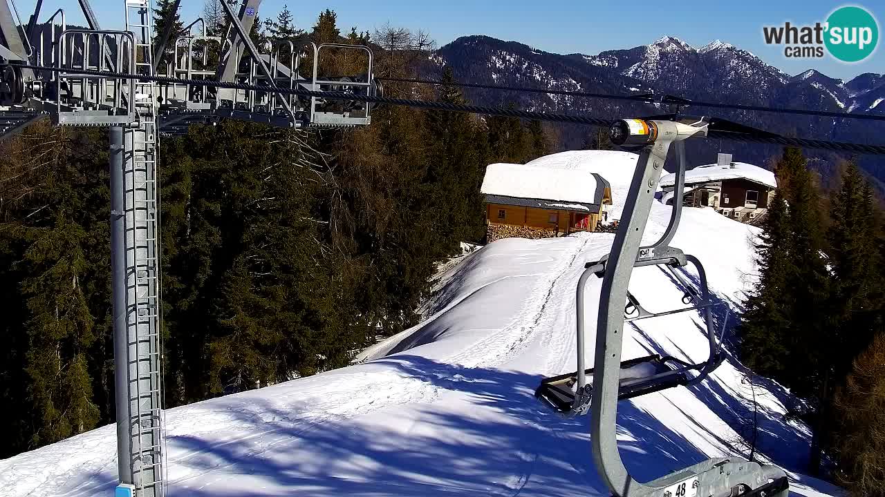 Webcam Kranjska Gora VITRANC 2 upper station