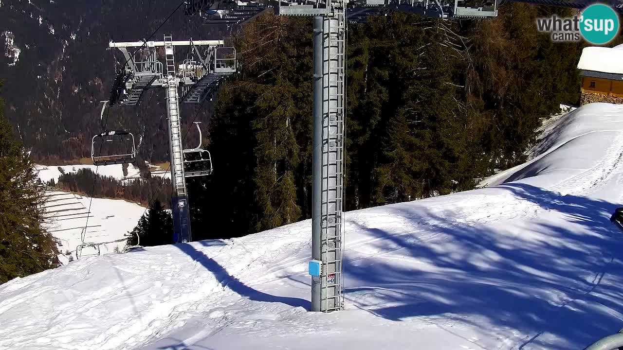 Web kamera Kranjska Gora VITRANC 2 | gornja postaja