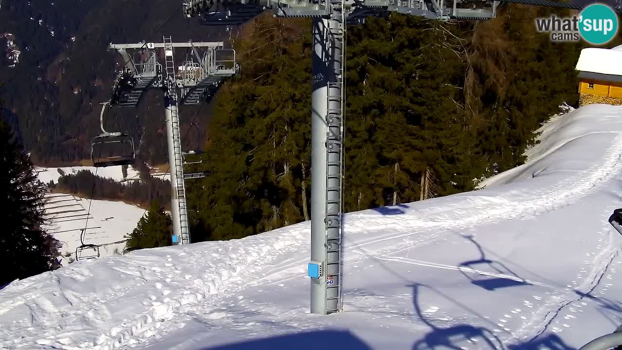 Webcam Kranjska Gora VITRANC 2 | station supérieure