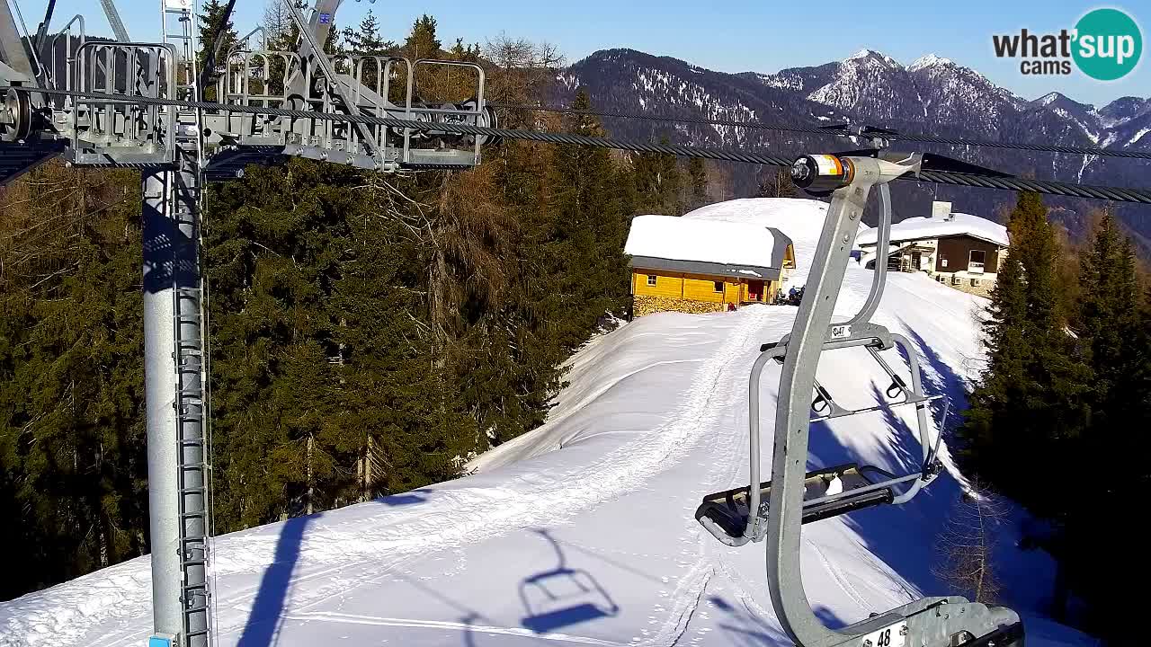 Webcam Kranjska Gora VITRANC 2 | station supérieure