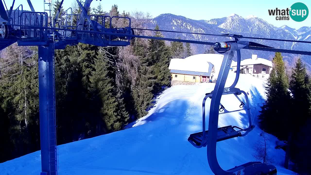 Webcam Kranjska Gora VITRANC 2 | Station supérieure