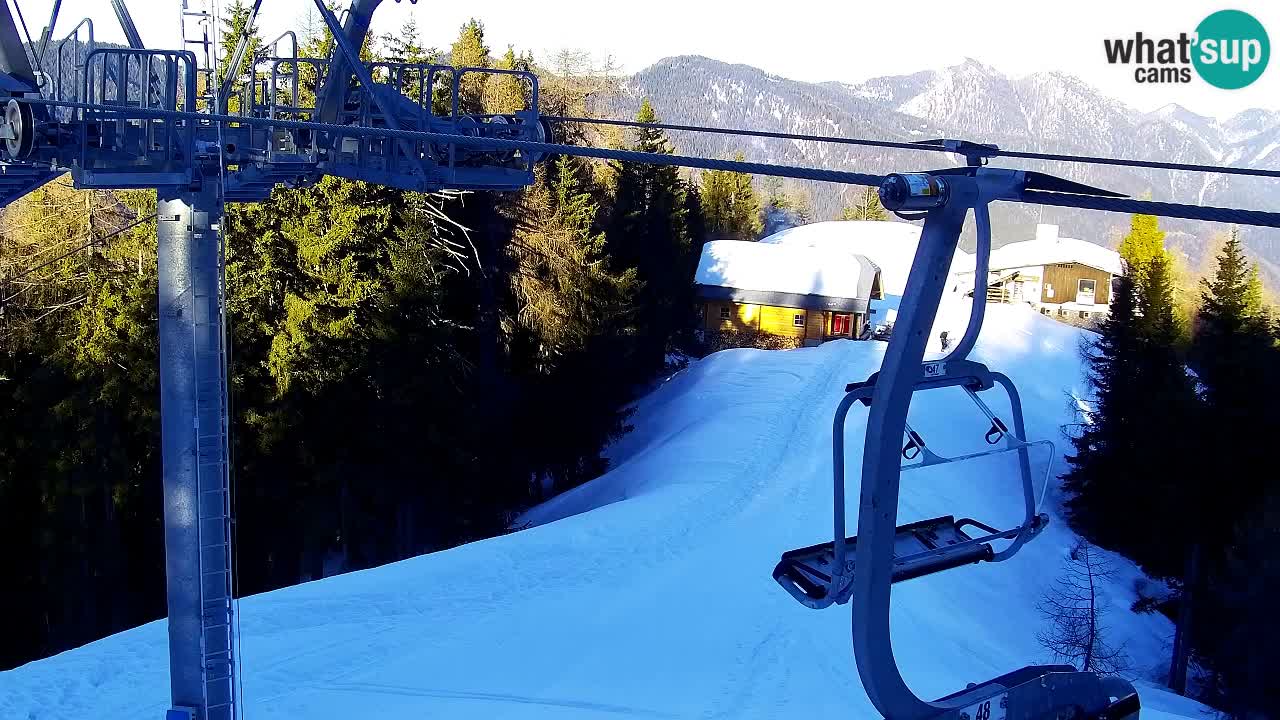 Webcam Kranjska Gora VITRANC 2 | station supérieure