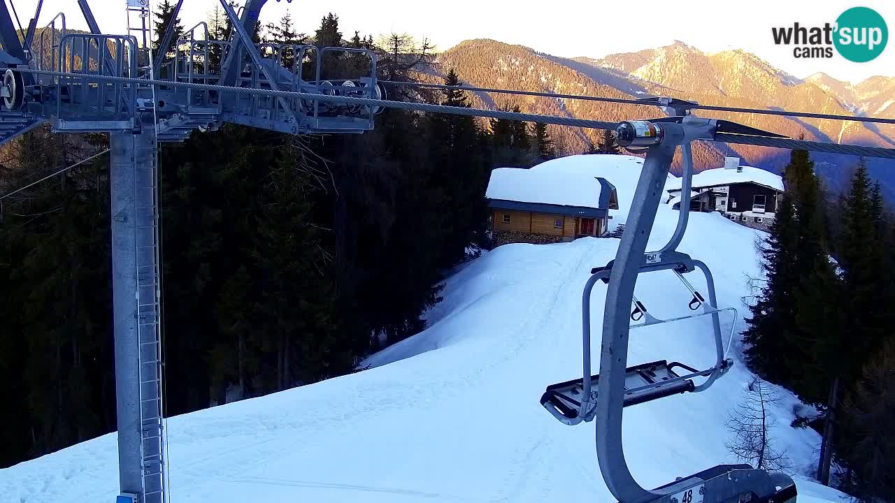 Webcam Kranjska Gora VITRANC 2 upper station