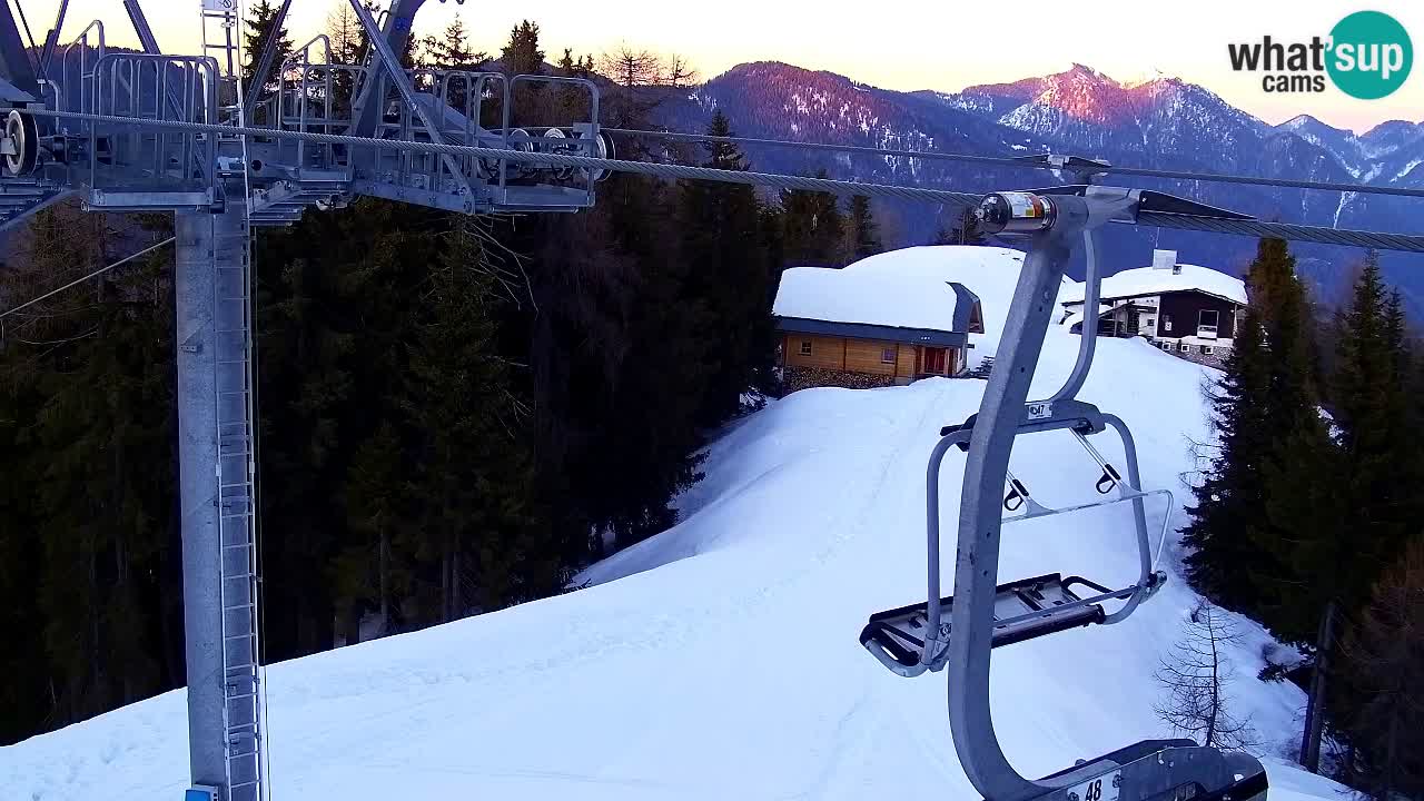 Web kamera Kranjska Gora VITRANC 2 | gornja postaja