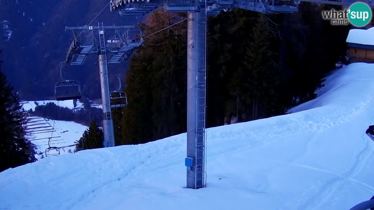 Web kamera Kranjska Gora VITRANC 2 | gornja postaja