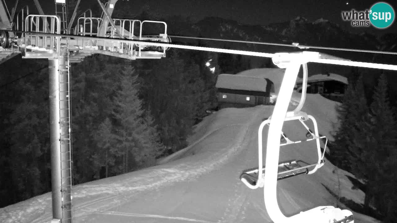 Webcam Kranjska Gora VITRANC 2 upper station