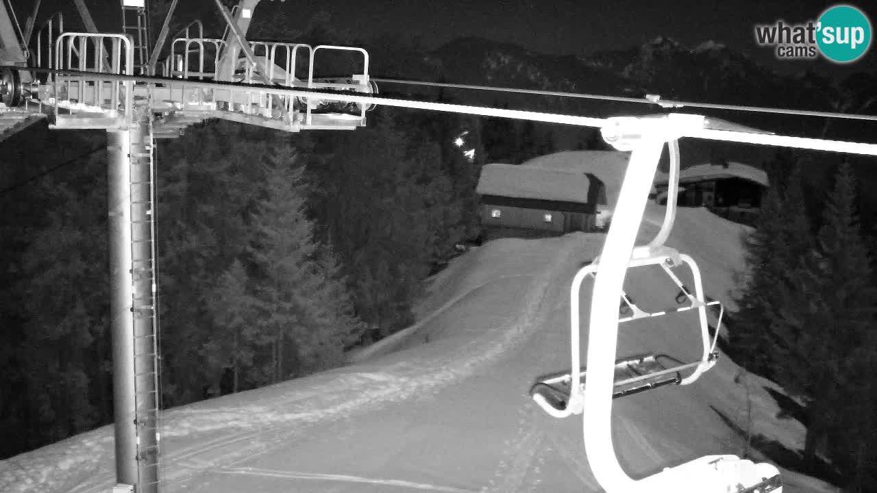 Webcam Kranjska Gora VITRANC 2 upper station