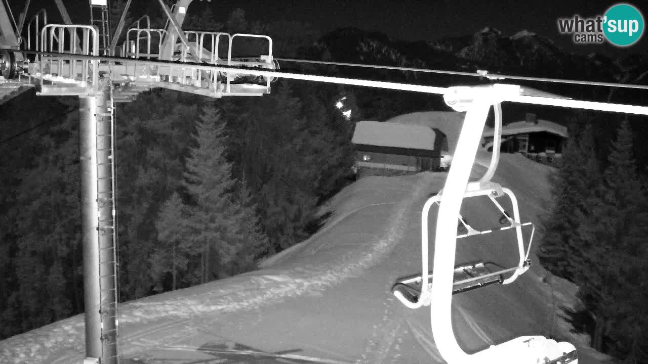 Webcam Kranjska Gora VITRANC 2 | station supérieure