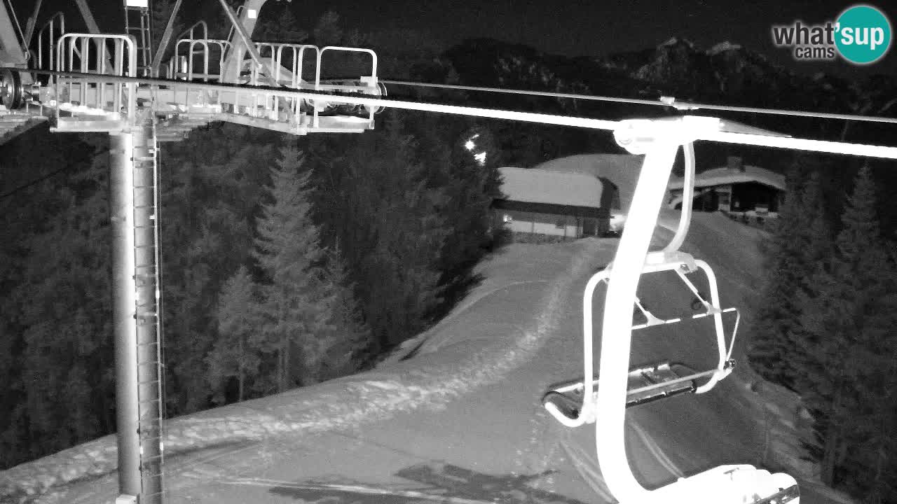 Webcam Kranjska Gora VITRANC 2 upper station