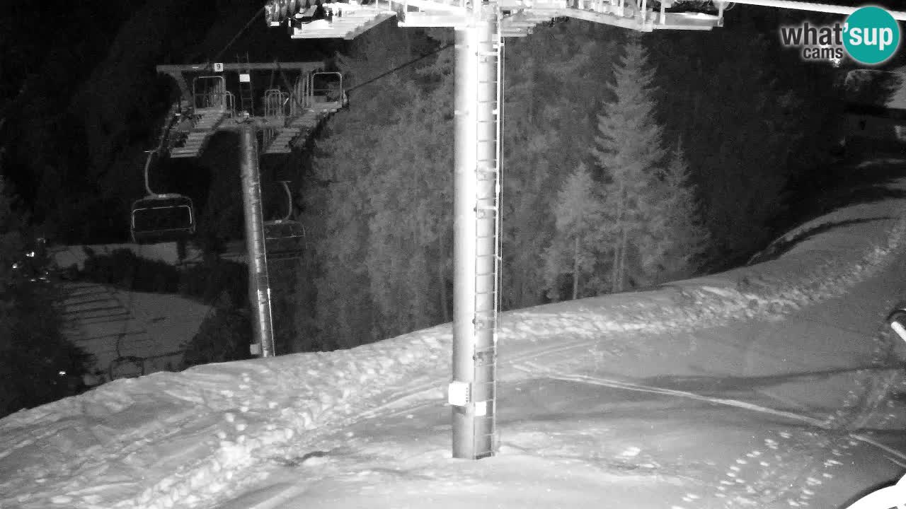 Web kamera Kranjska Gora VITRANC 2 | gornja postaja