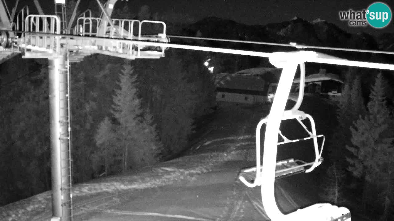 Webcam Kranjska Gora VITRANC 2 upper station