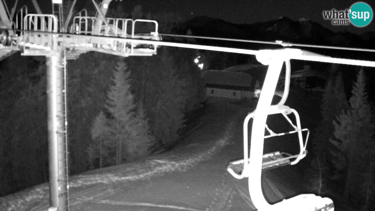 Web kamera Kranjska Gora VITRANC 2 | gornja postaja