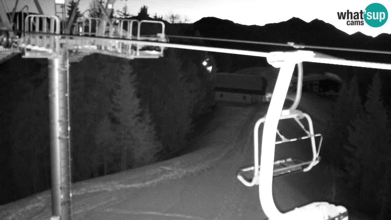 Webcam Kranjska Gora VITRANC 2 upper station
