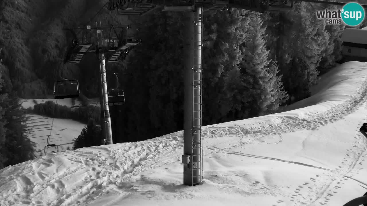 Web kamera Kranjska Gora VITRANC 2 | gornja postaja