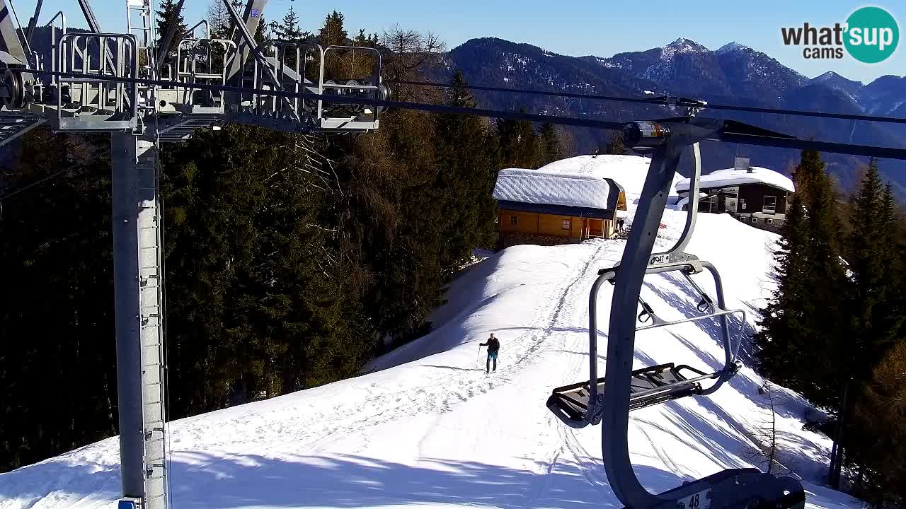 Web kamera Kranjska Gora VITRANC 2 | gornja postaja